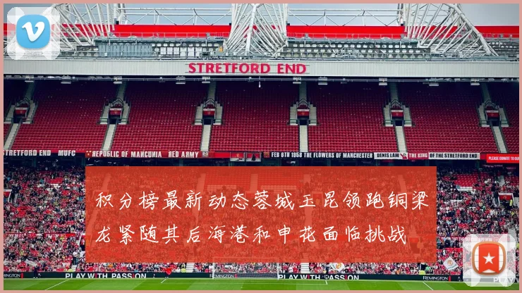 积分榜最新动态蓉城玉昆领跑铜梁龙紧随其后海港和申花面临挑战